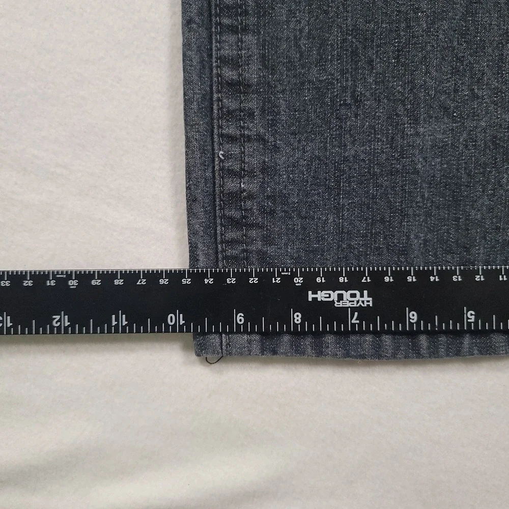 Y2k Enyce Men Jeans 48x34‎ Gray Straight Leg Denim Hip Hop Streetwear
